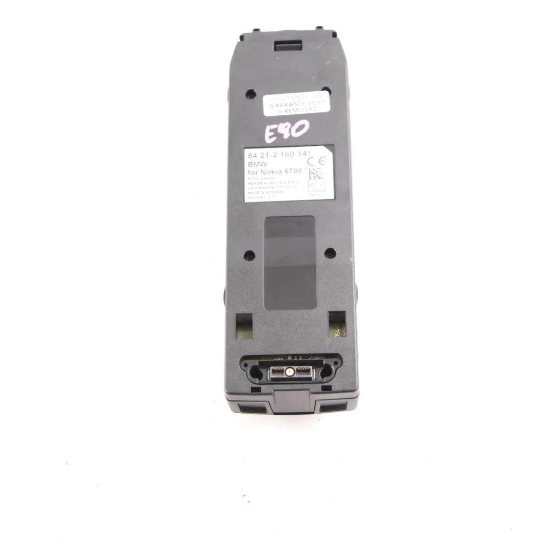 Telephone Snap-in Adapter Phone Nokia 6700 to BMW E60 E81 E87 E90 F10 F30 with Part number 2160141 BMW E60 E81 E87 E90 F10 F30 Telephone Snap-in Adapter Phone Nokia 6700 - SKU 2160141 - Part number 2160141