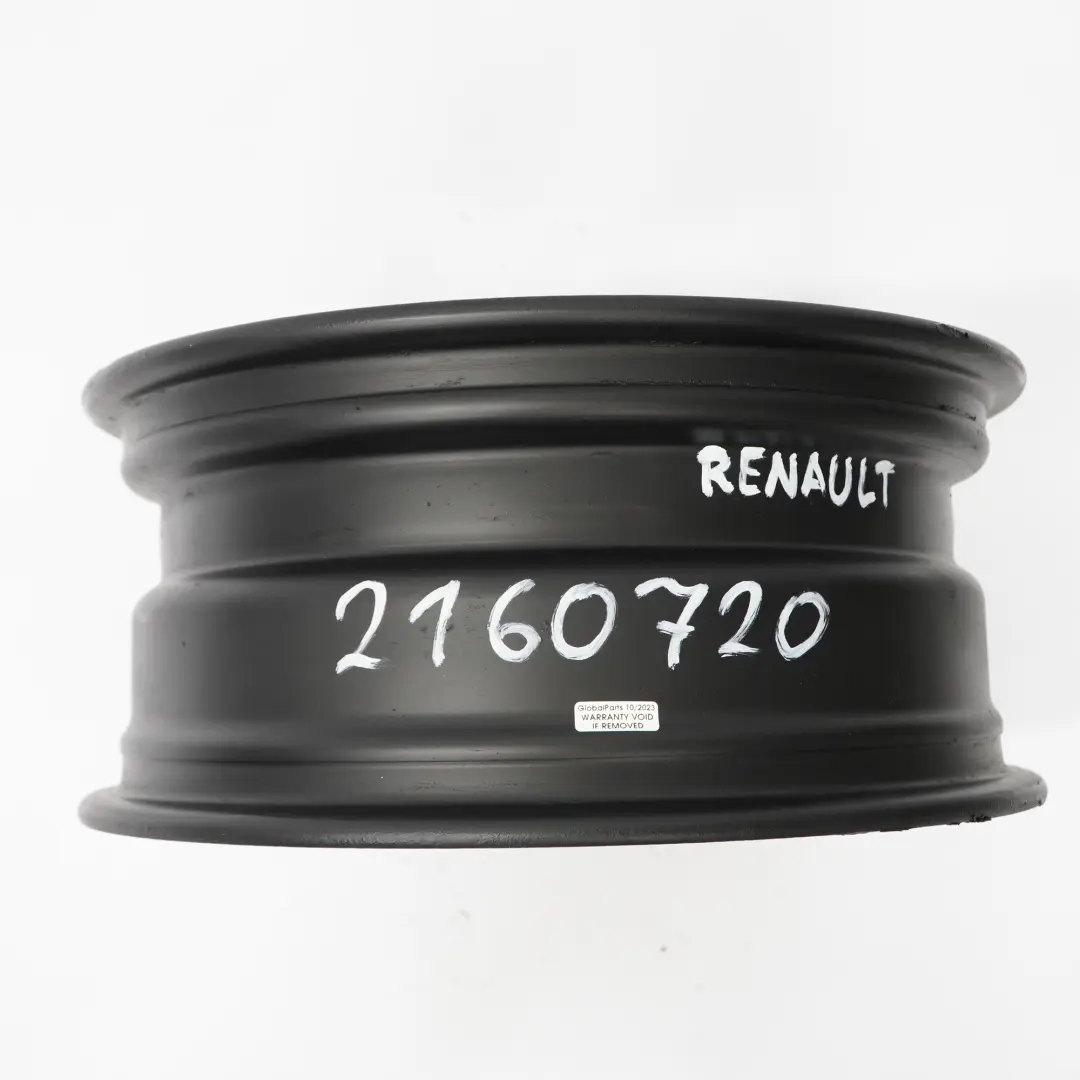 Renault Scenic 3 III Black Steel Wheel Rim 16" ET:47 6,5J 5x114,3 - SKU 2160720 - Part number 2160720