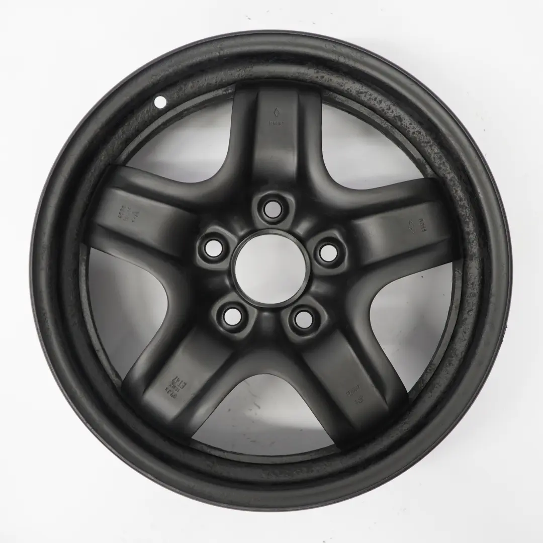 Noir Jante Acier 16" ET:47 6,5J 5x114,3 pour Renault Scenic 3 III à propos du numéro de pièce 2160720 Renault Scenic 3 III Noir Jante Acier 16" ET:47 6,5J 5x114,3 - SKU 2160720 - Numéro de pièce 2160720