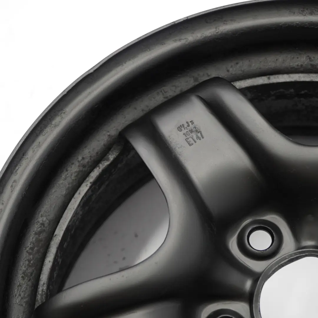 Nero Cerchio in acciaio 16" ET:47 6,5J 5x114,3 per Renault Scenic 3 III con numero di parte 2160720 Renault Scenic 3 III Nero Cerchio in acciaio 16" ET:47 6,5J 5x114,3 - SKU 2160720 - Numero di parte 2160720