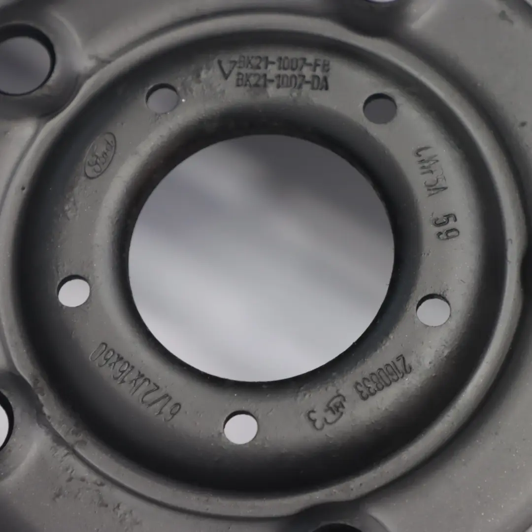 Noir Jante Acier 16" 6,5J ET:60 BK21-1007-FB pour Ford Transit Custom à propos du numéro de pièce 2160833 Ford Transit Custom Noir Jante Acier 16" 6,5J ET:60 BK21-1007-FB - SKU 2160833 - Numéro de pièce 2160833