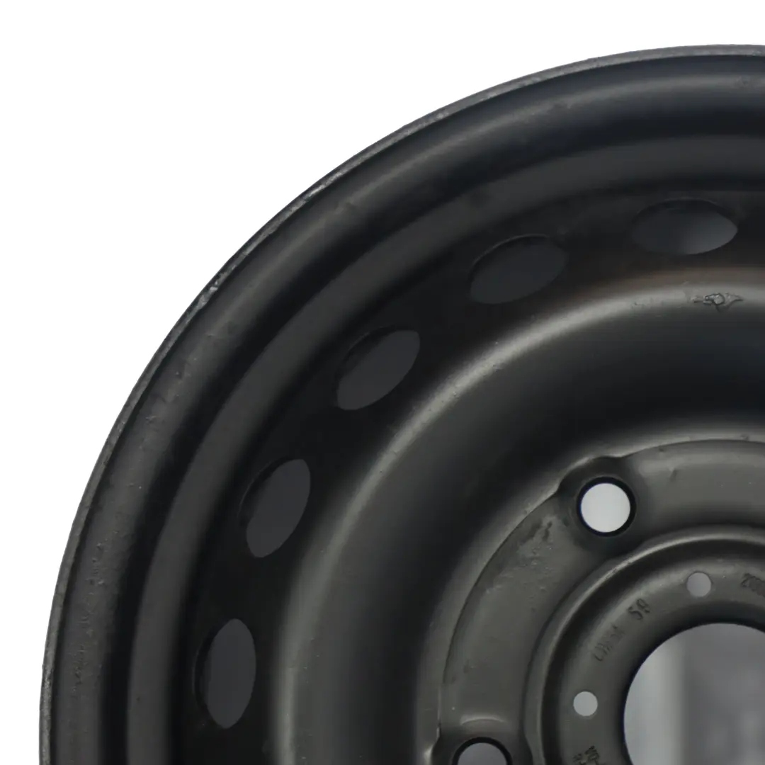 Ford Transit Custom Schwarz Felge Stahl 16" 6,5J ET:60 BK21-1007-FB - SKU 2160833 - Teilenummer 2160833