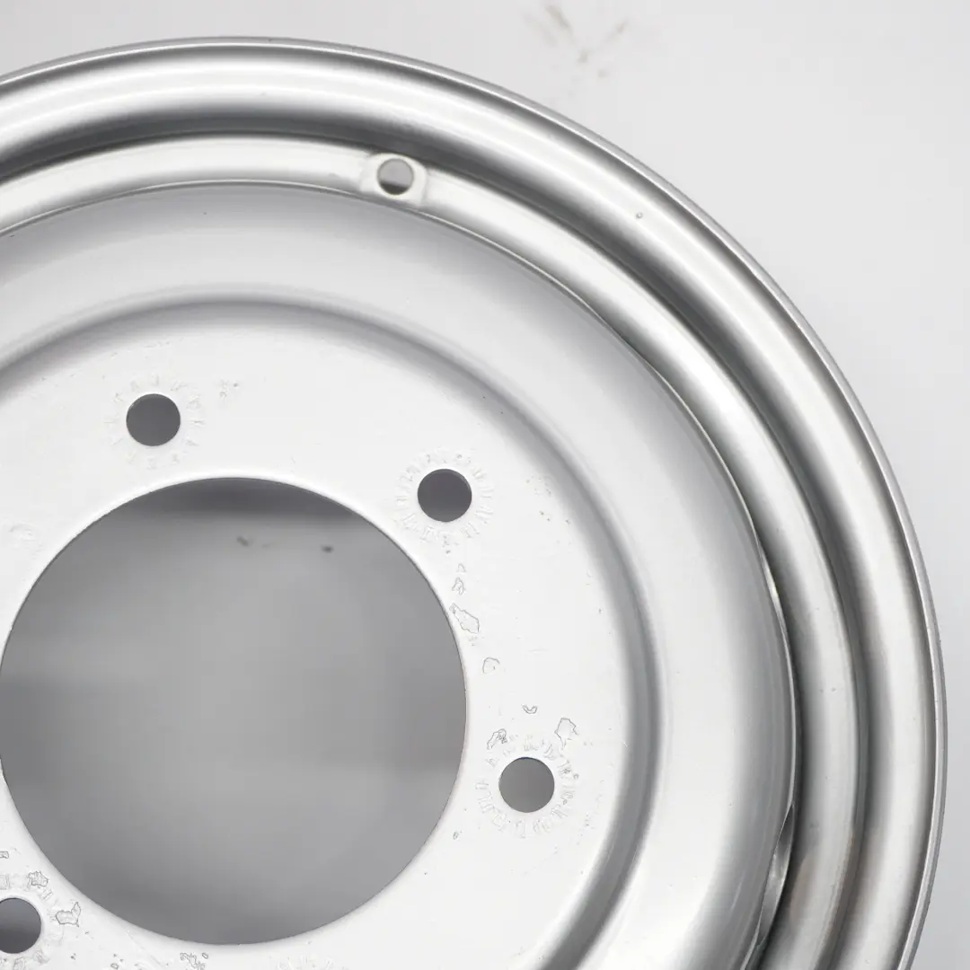 Silber Stahl felge 16" ET:105,5 5J für Ford Transit MK7 mit Teilenummer 2160836 Ford Transit MK7 Silber Stahl felge 16" ET:105,5 5J - SKU 2160836 - Teilenummer 2160836