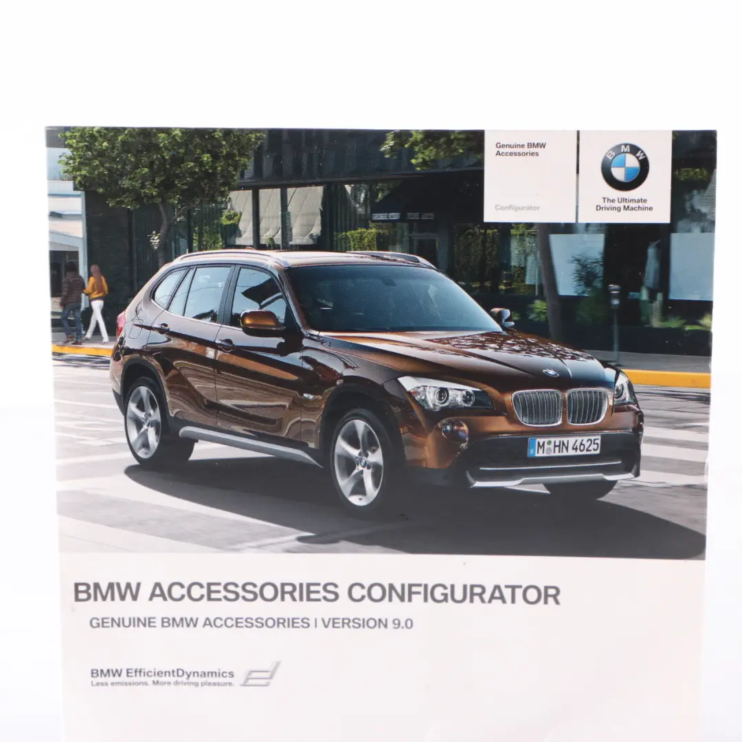 BMW Accessories Configurator Disc CD Version 9.0 - SKU 2163607-1 - Part number 2163607