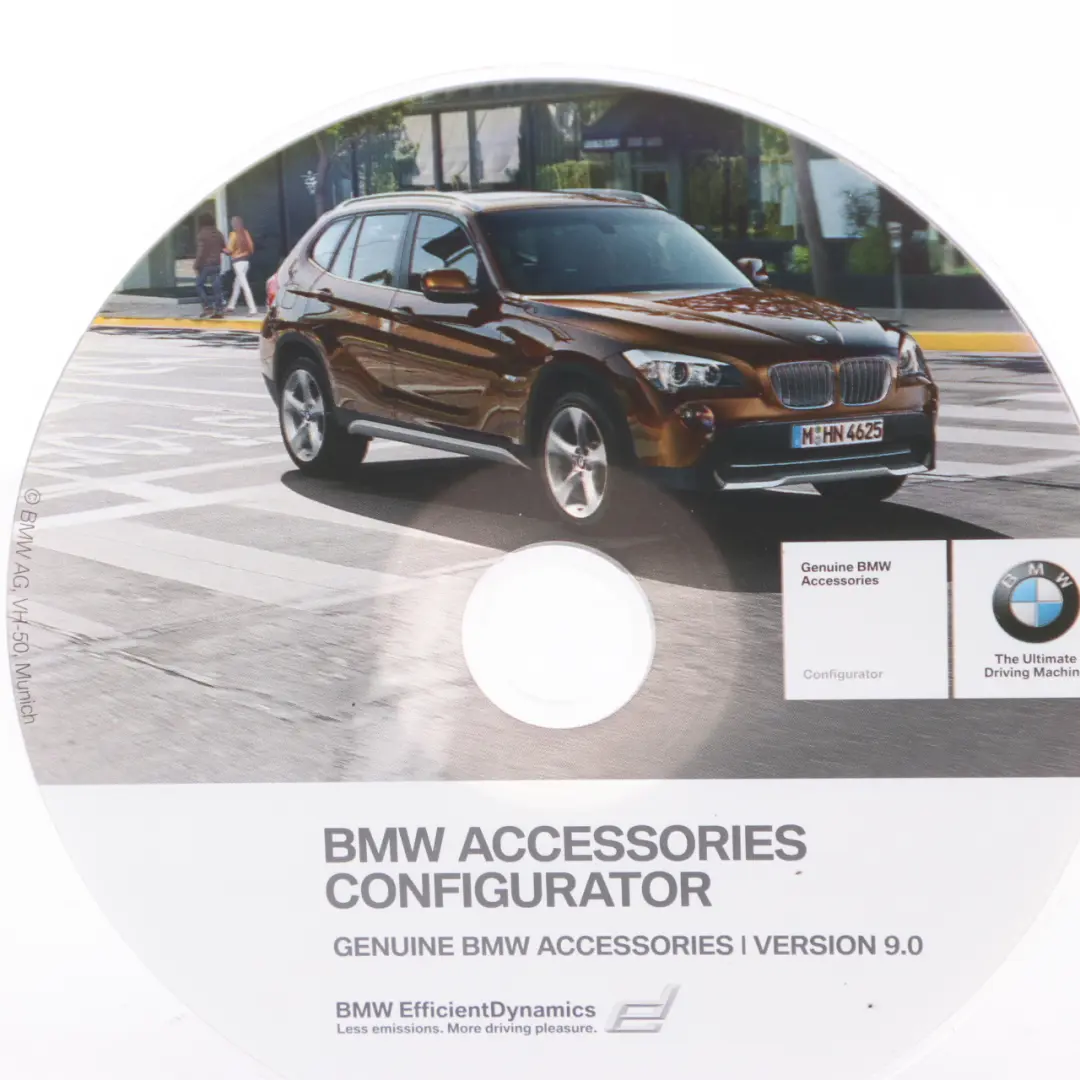 Accessories Configurator Disc CD Version 9.0 to BMW with Part number 2163607 BMW Accessories Configurator Disc CD Version 9.0 - SKU 2163607-1 - Part number 2163607