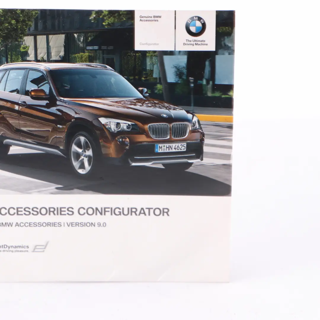 BMW Accessories Configurator Disc CD Version 9.0 - SKU 2163607-1 - Part number 2163607