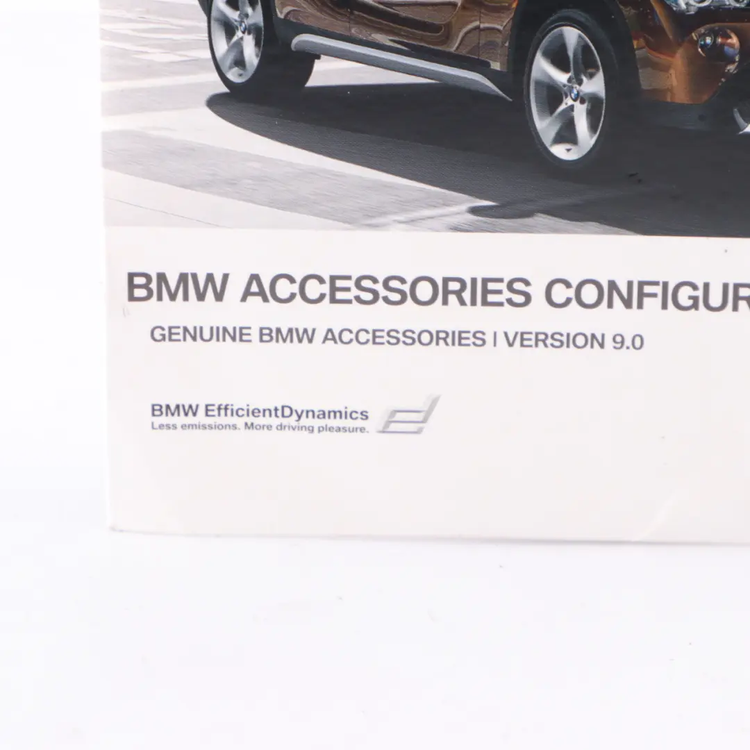 BMW Accessories Configurator Disc CD Version 9.0 - SKU 2163607-1 - Part number 2163607