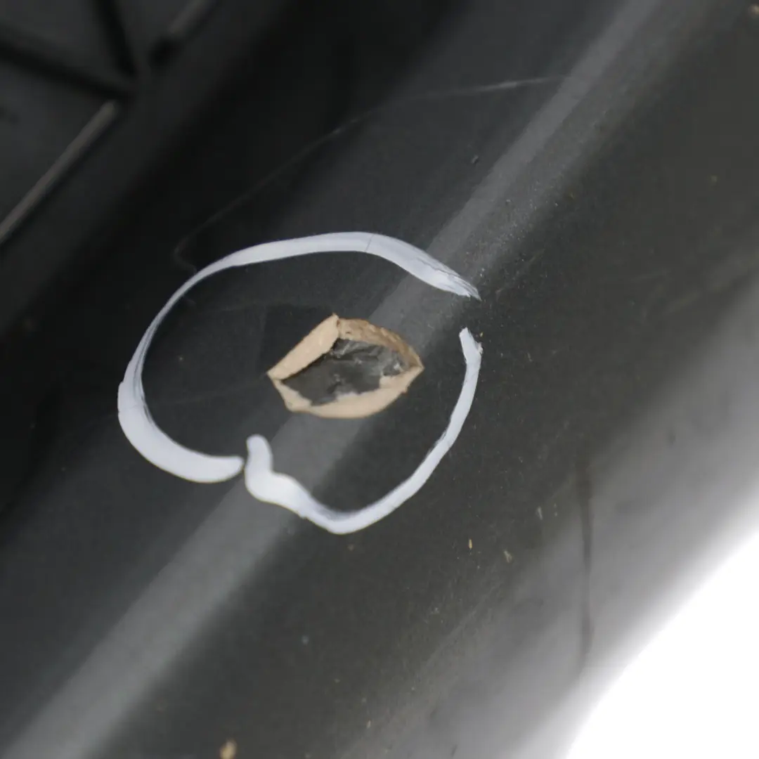 BMW F07 GT Front Bumper Trim Panel Spacegrau Space Grey Metallic - A52 - SKU 2163763-SCG - Part number 7285961