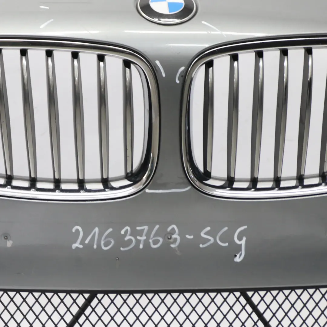 Front Bumper Trim Panel Spacegrau Space Grey Metallic - A52 to BMW F07 GT with Part number 7285961 BMW F07 GT Front Bumper Trim Panel Spacegrau Space Grey Metallic - A52 - SKU 2163763-SCG - Part number 7285961