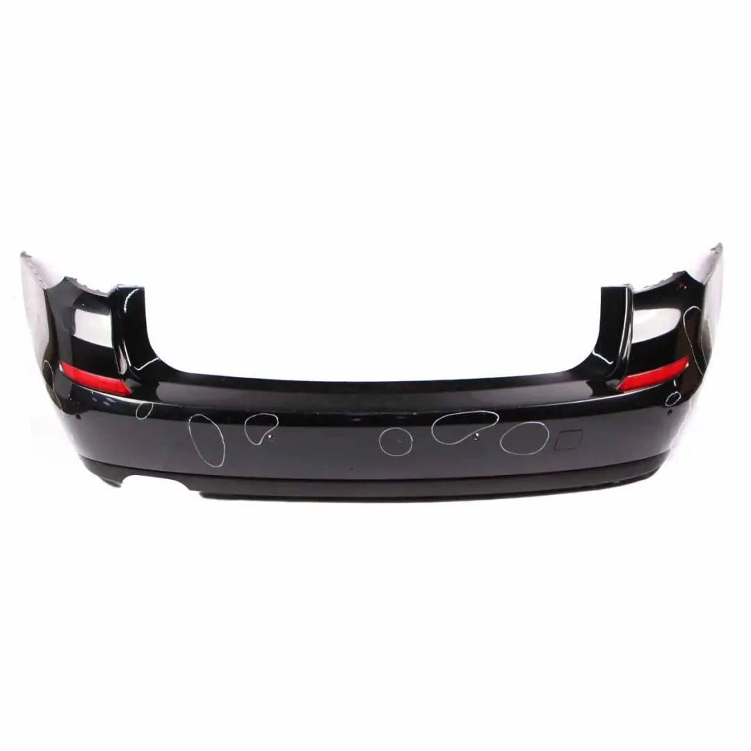 Bumper Rear BMW F07 GT Complete Trim Panel Black Sapphire Metallic - 475 to with Part number 0038882 Bumper Rear BMW F07 GT Complete Trim Panel Black Sapphire Metallic - 475 - SKU 2163768-BS - Part number 0038882