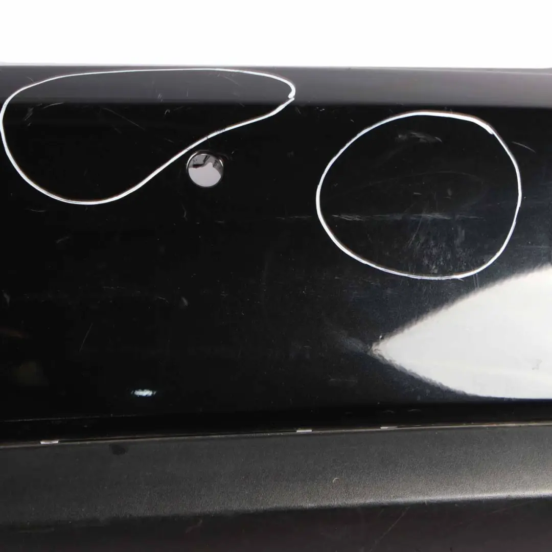 Bumper Rear BMW F07 GT Complete Trim Panel Black Sapphire Metallic - 475 to with Part number 0038882 Bumper Rear BMW F07 GT Complete Trim Panel Black Sapphire Metallic - 475 - SKU 2163768-BS - Part number 0038882