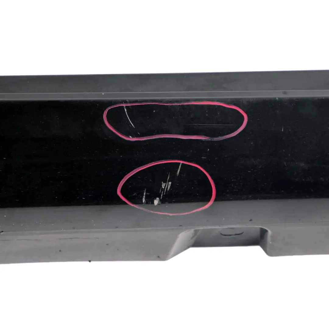 BMW F07 GT Side Skirt Door Sill Panel Right O/S Black Sapphire Metallic - 475 - SKU 2163783-BS - Part number 2163783