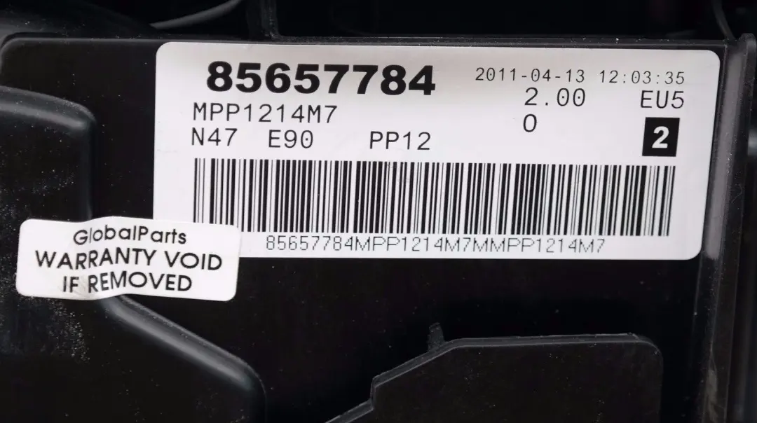 BMW E90 E91 E92 LCI 320d N47N Bare Engine N47D20C New Timing Installed WARRANTY - SKU 2165505-1 - Part number 2165505