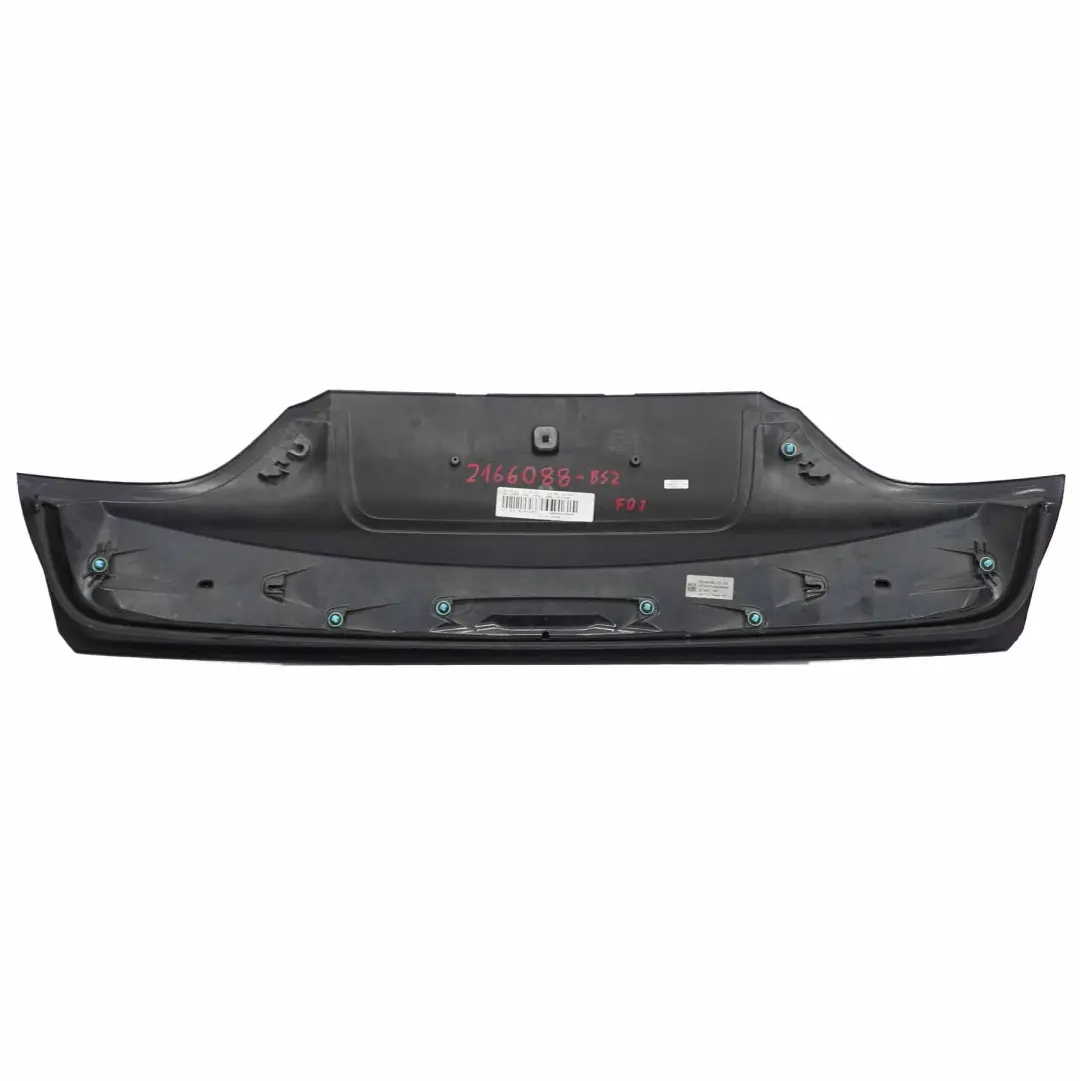 Bagagliaio Portellone Posteriore Finitura Pannello Nero Zaffiro per BMW F07 con numero di parte 2166088 BMW F07 Bagagliaio Portellone Posteriore Finitura Pannello Nero Zaffiro - SKU 2166088-BS2 - Numero di parte 2166088