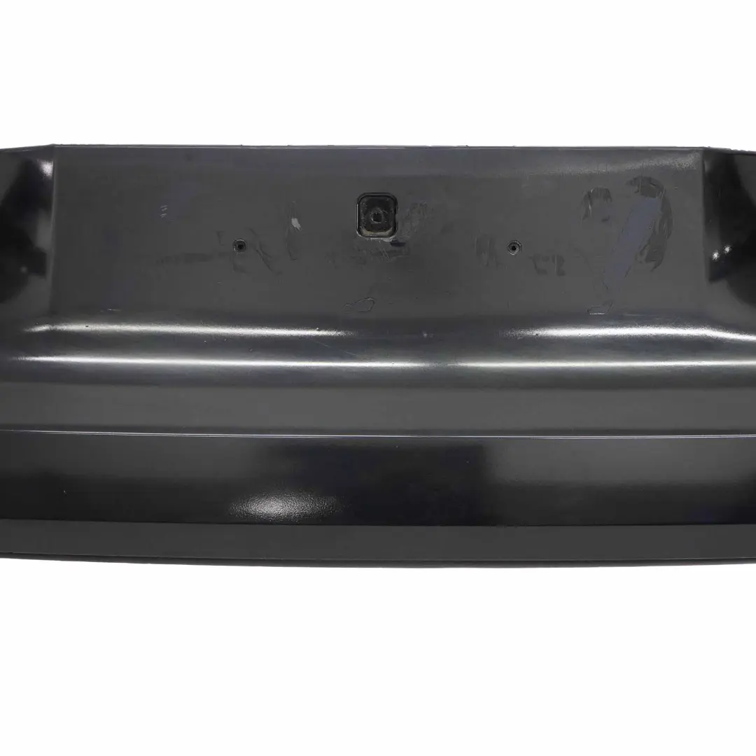 BMW F07 Boot Trunk Lid Tailgate Finisher Trim Panel Cover Black Sapphire - 475 - SKU 2166088-BS2 - Part number 2166088