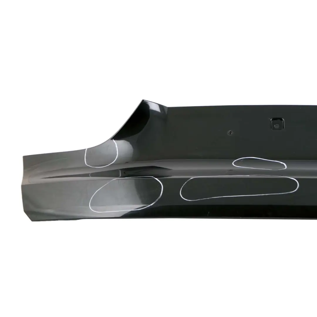 BMW F07 Boot Trunk Lid Tailgate Finisher Trim Panel Cover Black Sapphire - 475 - SKU 2166088-BS - Part number 2166088