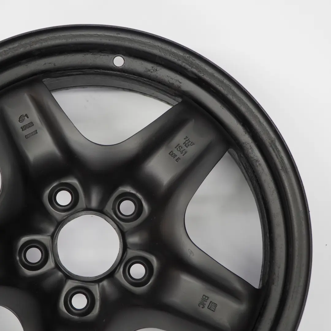 Schwarz Felge Stahl 17" ET:41 7J für Opel Insignia A mit Teilenummer 2170103 Opel Insignia A Schwarz Felge Stahl 17" ET:41 7J - SKU 2170103 - Teilenummer 2170103