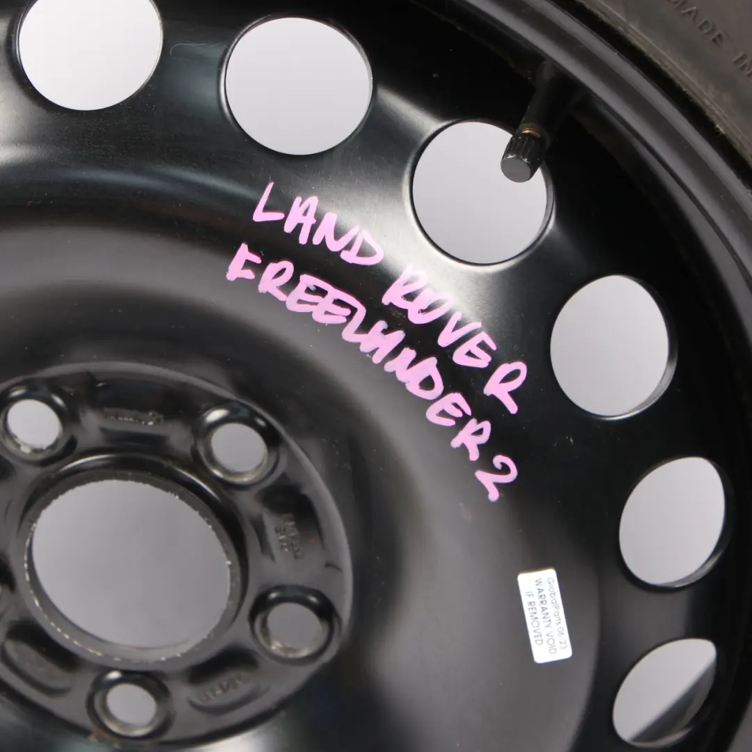  Spare Wheel Land Rover Freelander 2 Compact Wheel Steel R17 7J 235/65 - SKU 2170801 - Part number 2160115