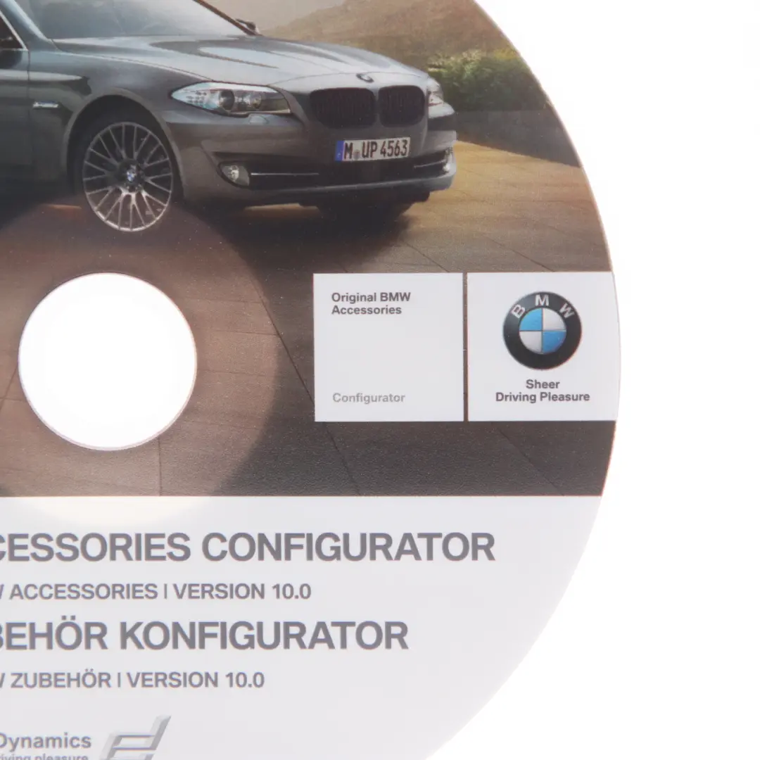 BMW Accessories Configurator Disc CD Version 10.0 - SKU 2180497-2 - Part number 2180497