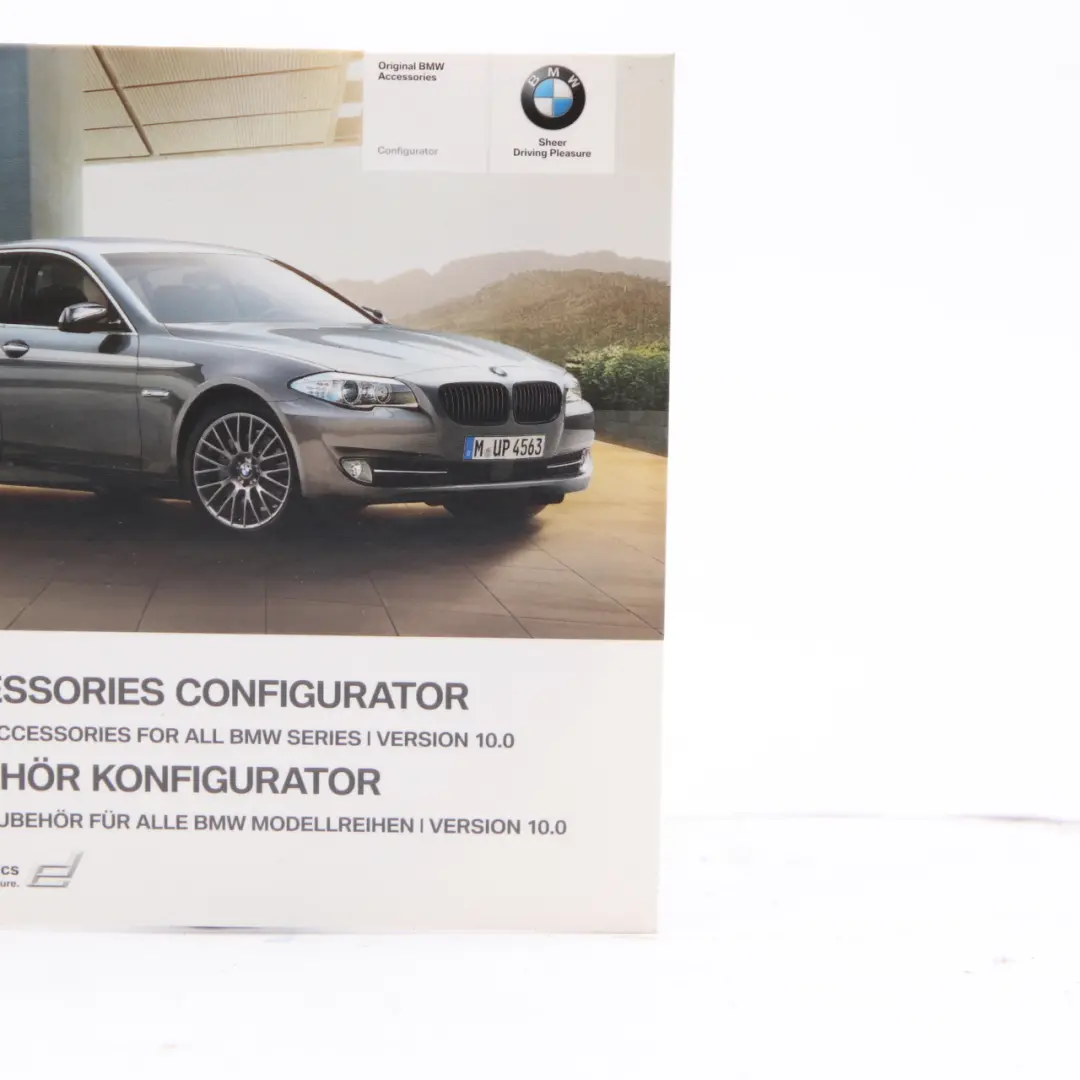 BMW Accessories Configurator Disc CD Version 10.0 - SKU 2180497-2 - Part number 2180497