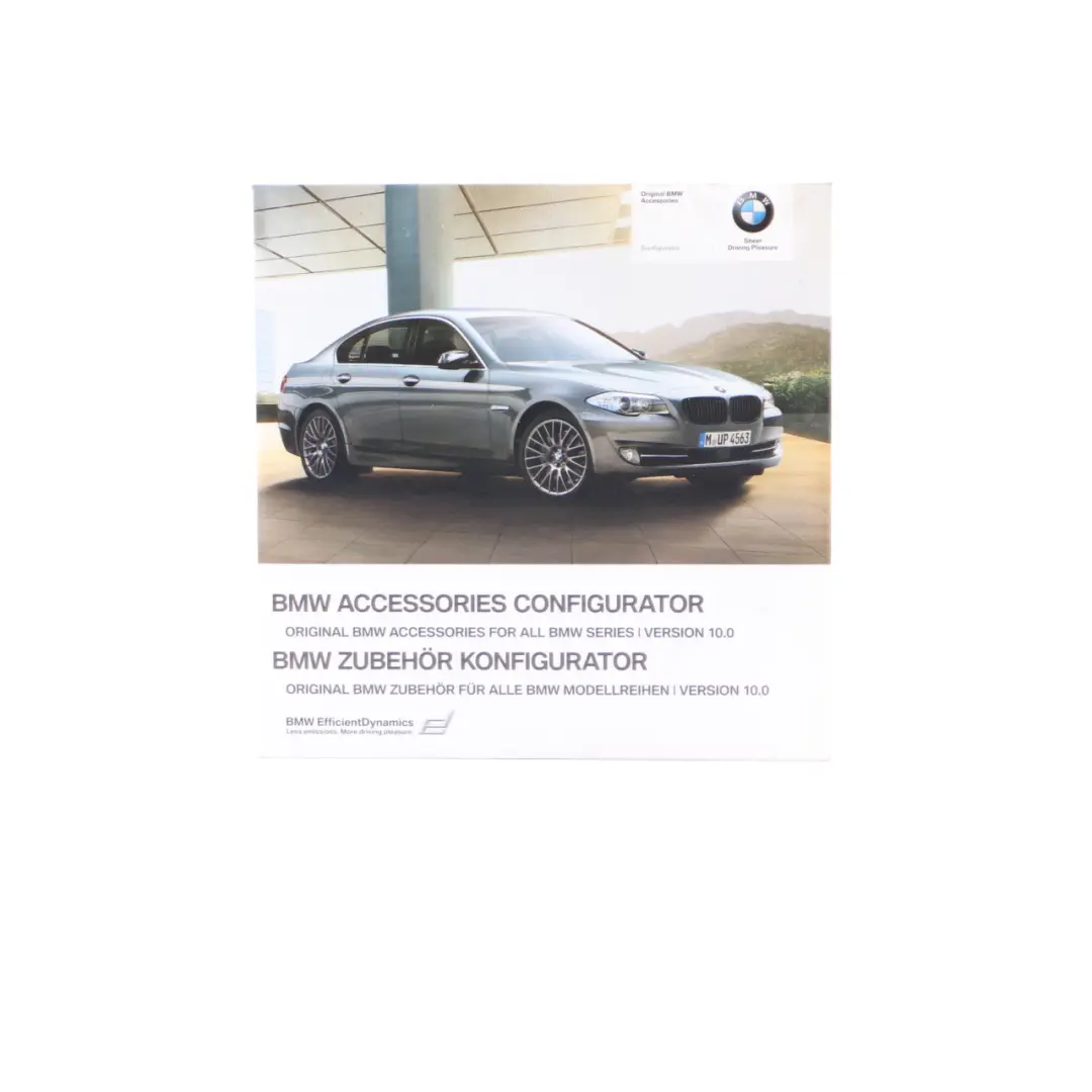 Accessories Configurator Disc CD Version 10.0 Pouch Case Wallet to BMW with Part number 2180497 BMW Accessories Configurator Disc CD Version 10.0 Pouch Case Wallet - SKU 2180497 - Part number 2180497