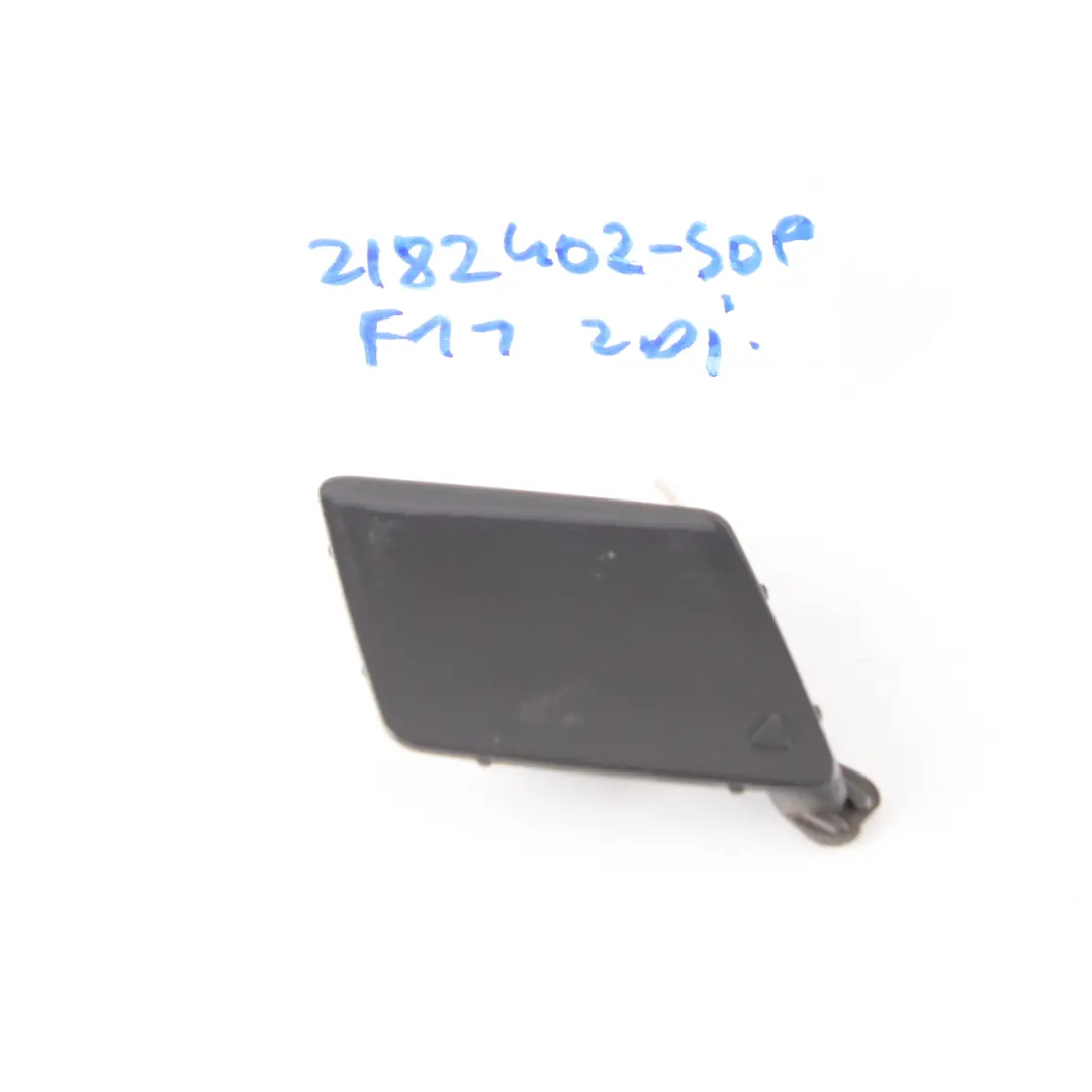 BMW F10 F11 Stossfänger Vorn Blende Abschleppöse Abdeckung Spacegrau A52 - SKU 2182402-SOP - Teilenummer 2182402