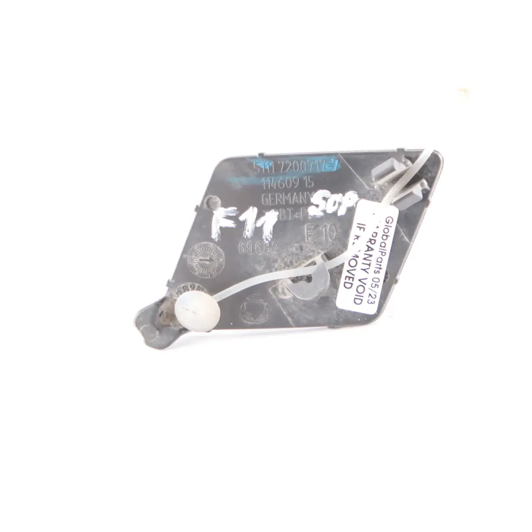  Gancio Traino BMW F10 F11 Rivestimento Paraurti Anteriore Nero Zaffiro - 475 - SKU 2182402-BS - Numero di parte 2182402