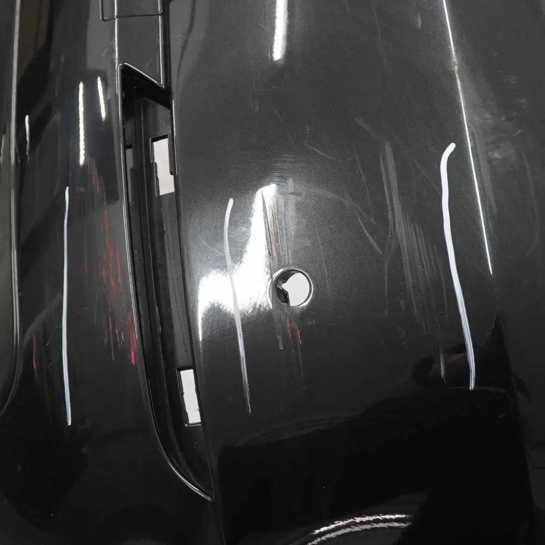 BMW F10 Rear Bumper Panel PDC Trim Panel Cover Black Sapphire Metallic - 475 - SKU 2182408-BS1 - Part number 2182408
