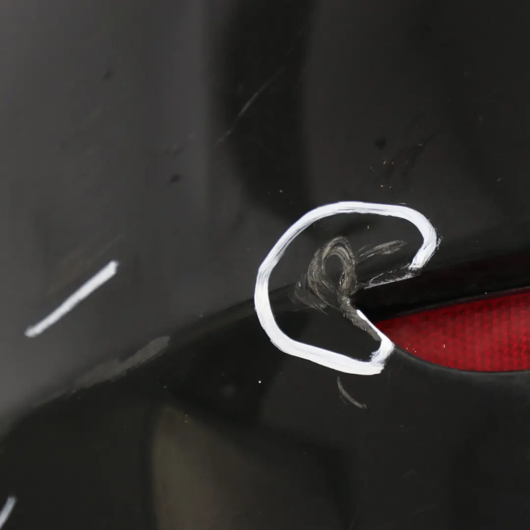 BMW F10 Rear Bumper Panel PDC Trim Panel Cover Black Sapphire Metallic - 475 - SKU 2182408-BS2 - Part number 2182408