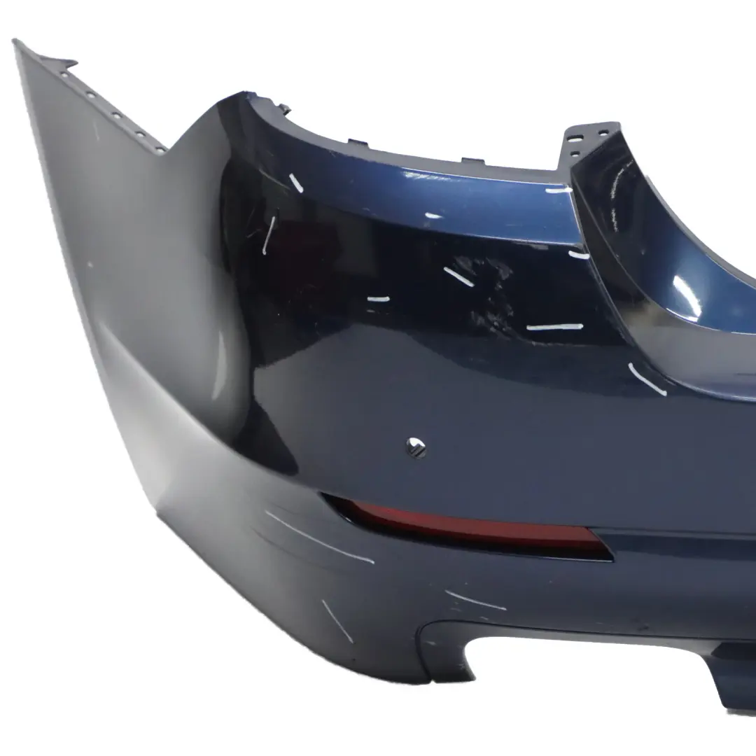 Bumper Panel PDC Covering Tiefseeblau Blue Metallic - A76 to BMW F10 Rear with Part number 2182408 BMW F10 Rear Bumper Panel PDC Covering Tiefseeblau Blue Metallic - A76 - SKU 2182408-DSB - Part number 2182408