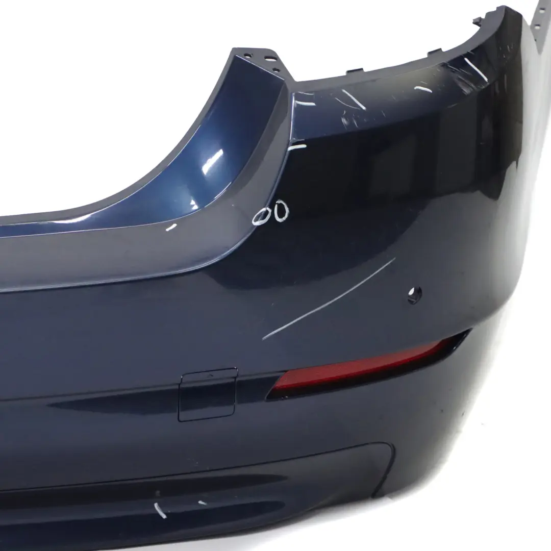 BMW F10 Rear Bumper Panel PDC Covering Tiefseeblau Blue Metallic - A76 - SKU 2182408-DSB - Part number 2182408
