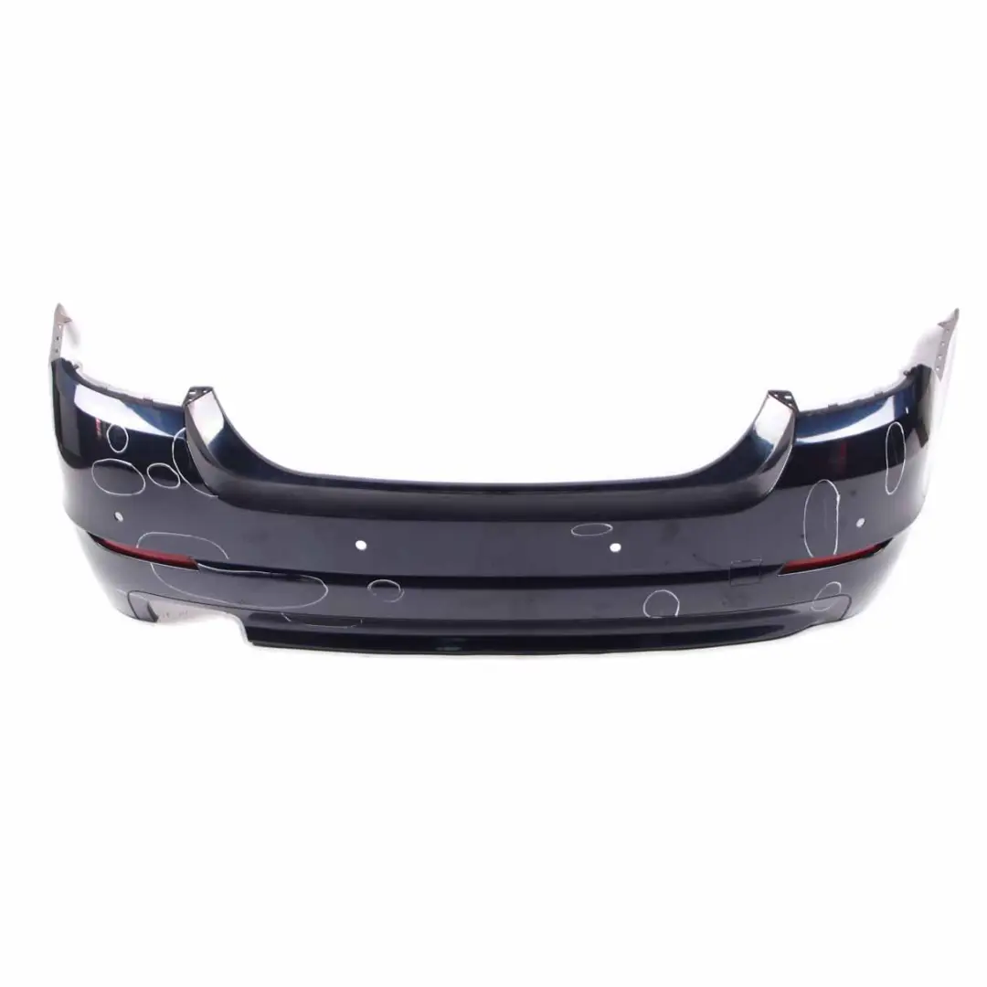 BMW F10 Rear Bumper Panel PDC Covering Imperial Blue Metallic - A89 - SKU 2182408-IBB - Part number 2182408