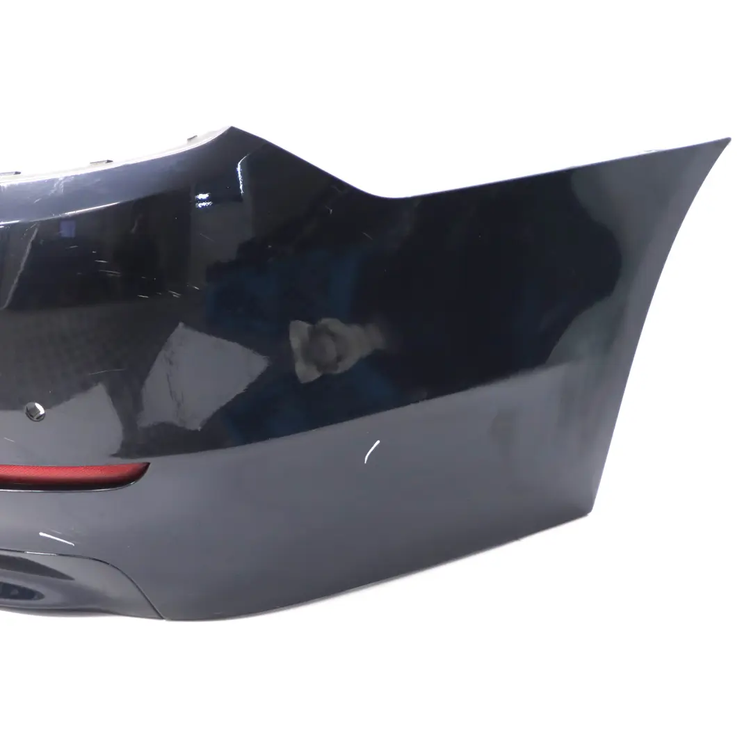 BMW F10 Rear Bumper Panel PDC Covering Imperial Blue Metallic - A89 - SKU 2182408-IBB2 - Part number 2182408