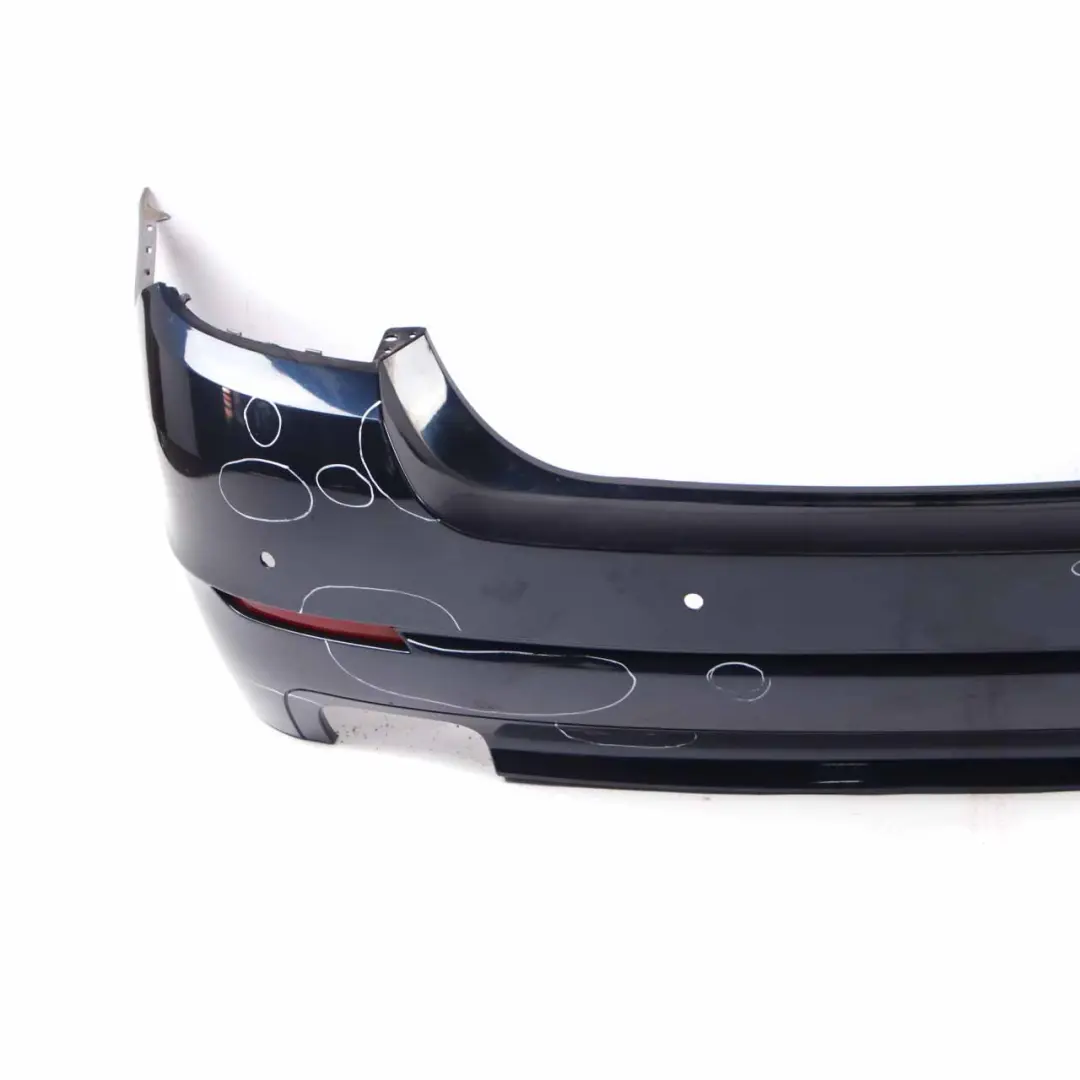 BMW F10 Rear Bumper Panel PDC Covering Imperial Blue Metallic - A89 - SKU 2182408-IBB - Part number 2182408