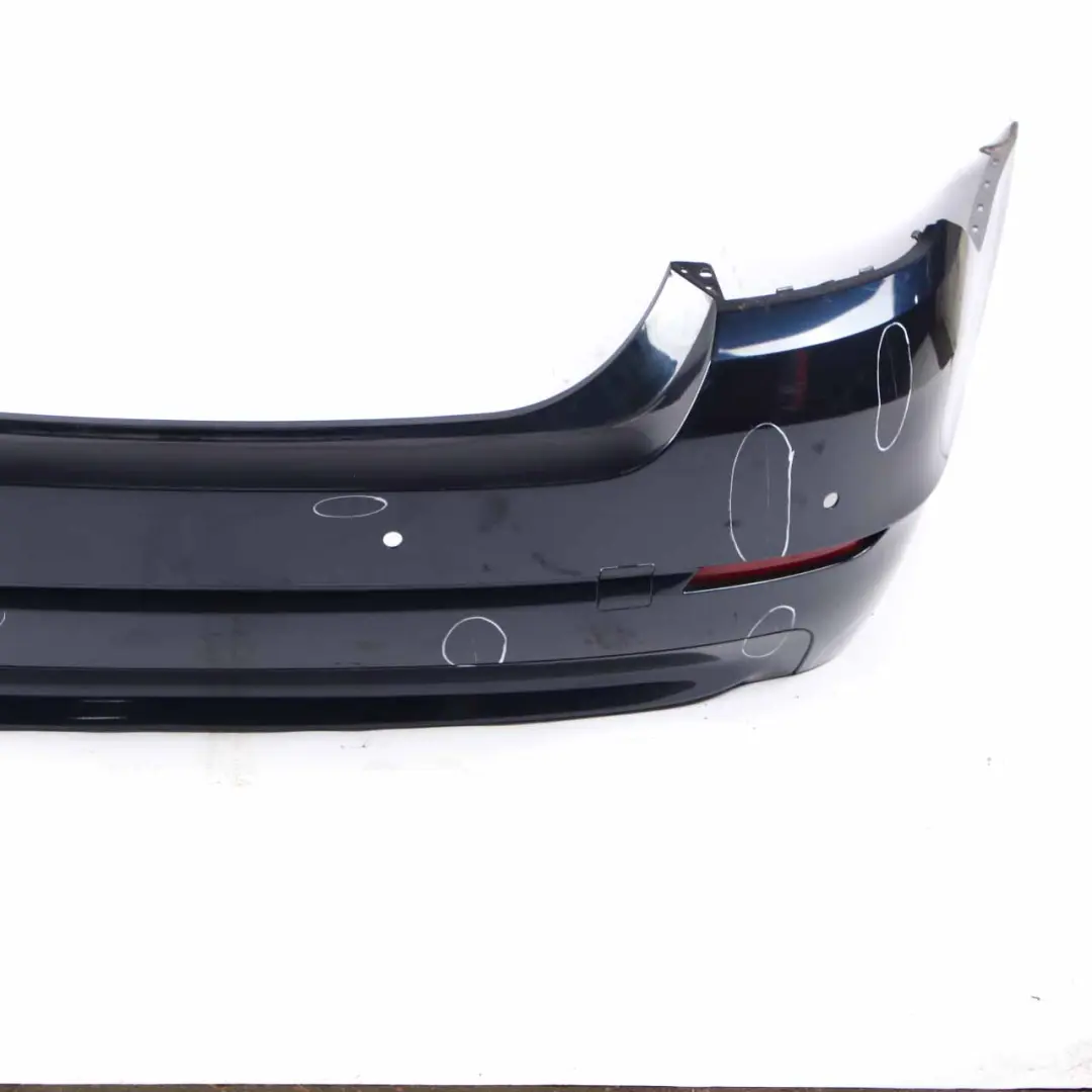 BMW F10 Rear Bumper Panel PDC Covering Imperial Blue Metallic - A89 - SKU 2182408-IBB - Part number 2182408