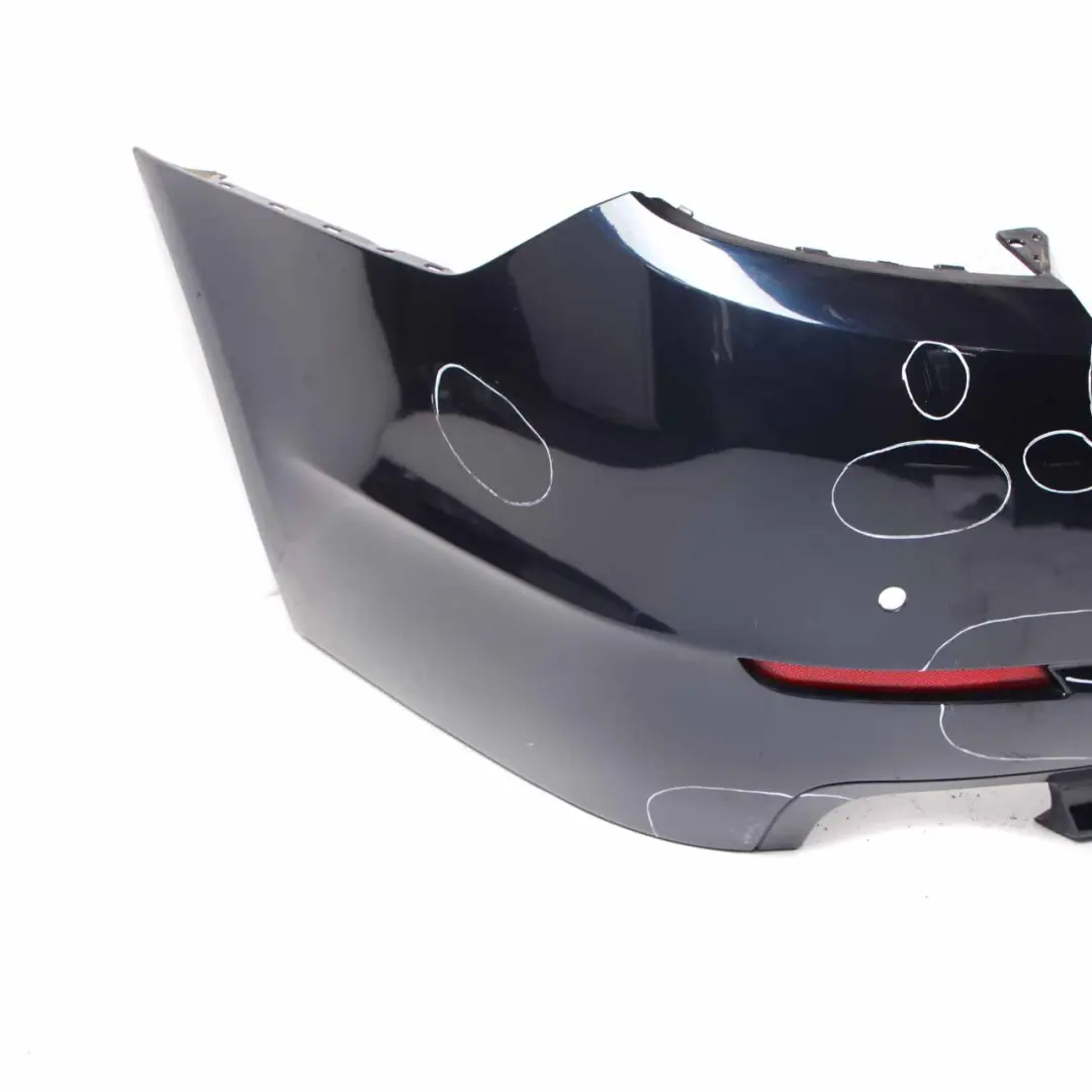BMW F10 Rear Bumper Panel PDC Covering Imperial Blue Metallic - A89 - SKU 2182408-IBB - Part number 2182408