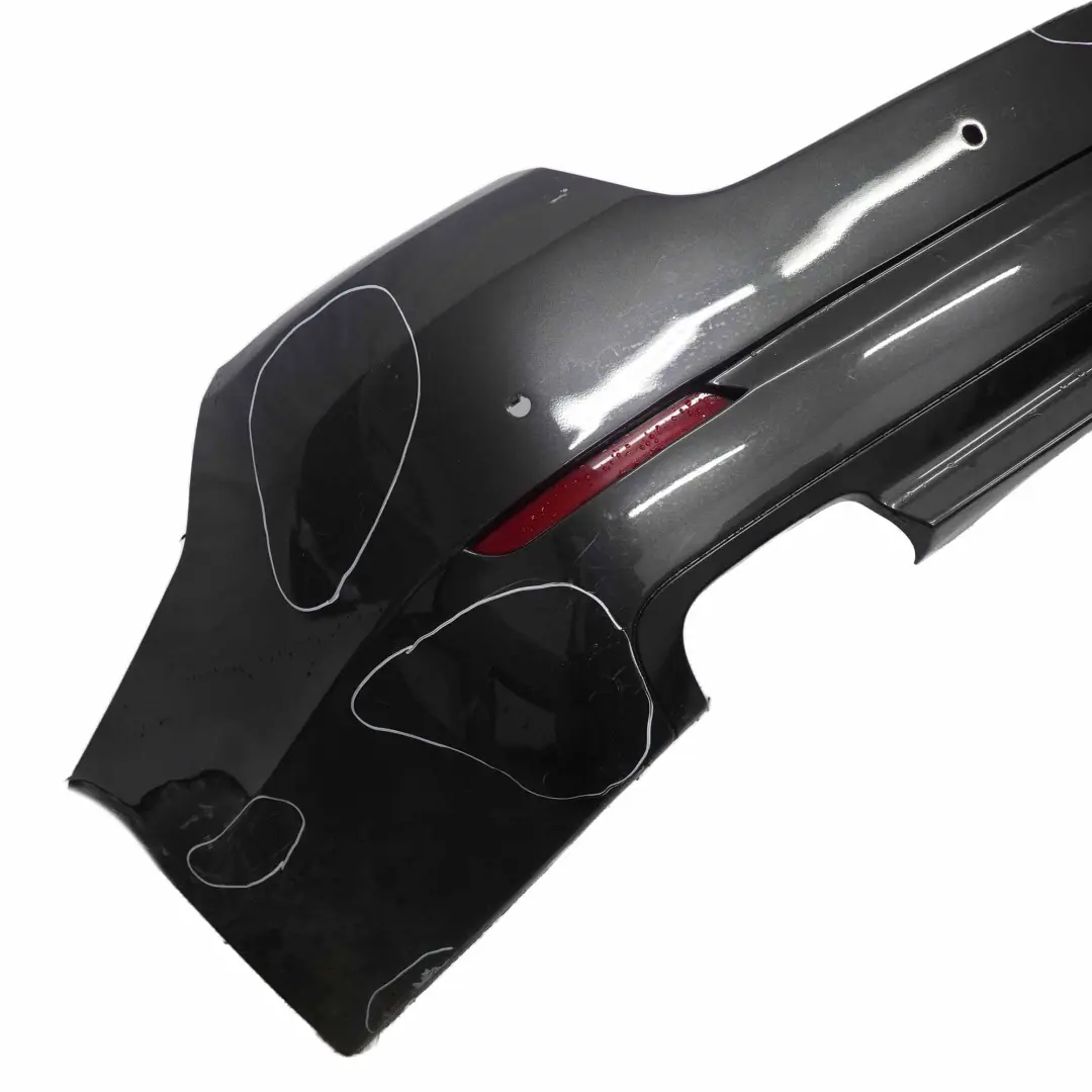 Bumper Panel PDC Covering Sophistograu Grey Metallic - B90 to BMW F10 Rear with Part number 2182408 BMW F10 Rear Bumper Panel PDC Covering Sophistograu Grey Metallic - B90 - SKU 2182408-SOP - Part number 2182408
