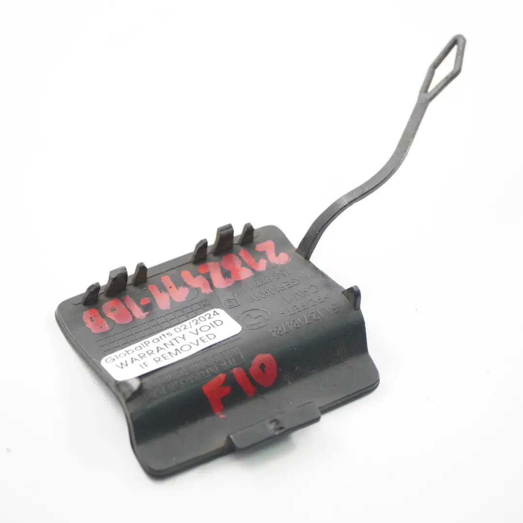  Cubre parachoques trasero BMW F10 Ojo remolque Azul Imperial Metalizado - A89 - SKU 2182411-IBB - Número de pieza 2182411