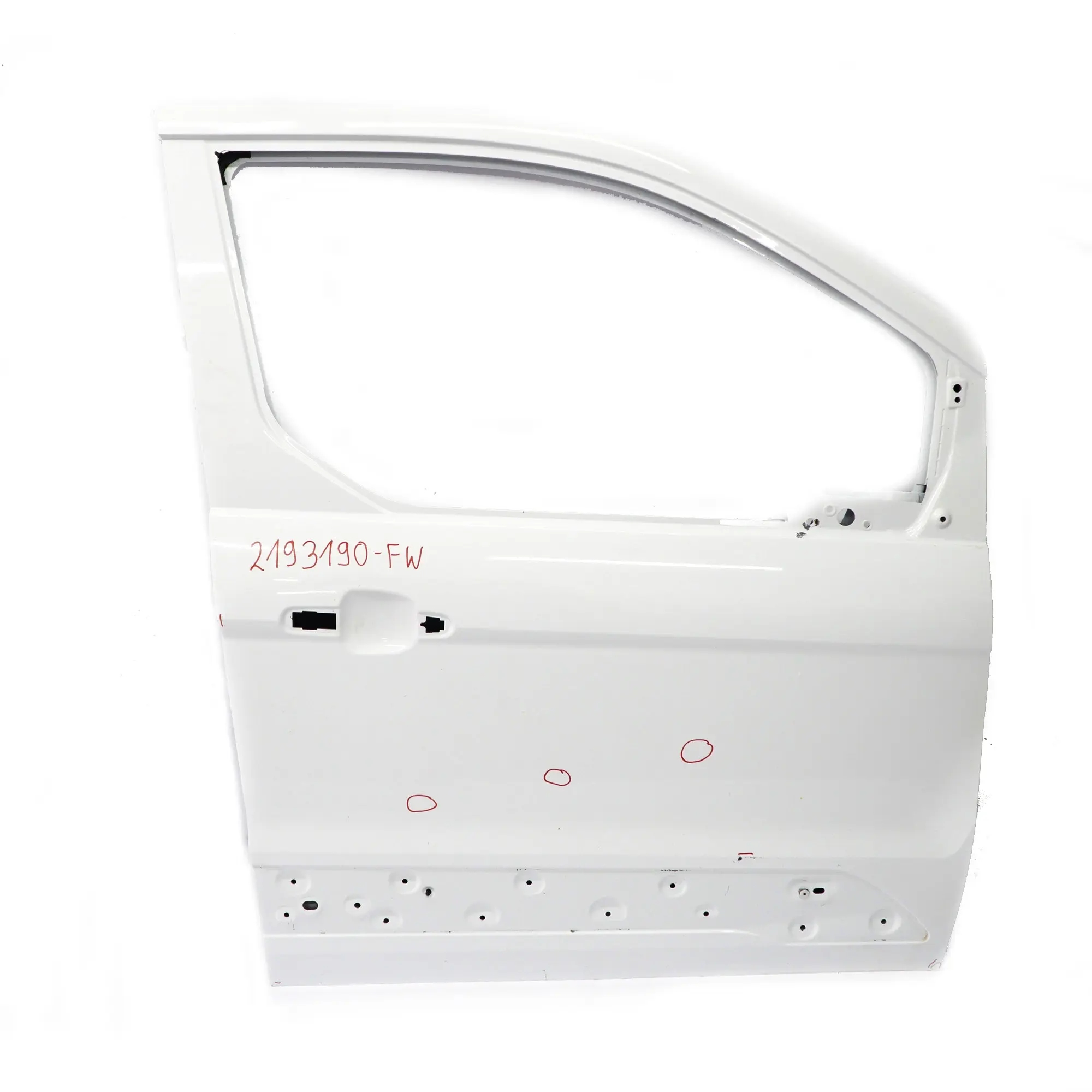 Ford Transit Connect Porta anteriore destra copertura bianco ghiaccio Z2