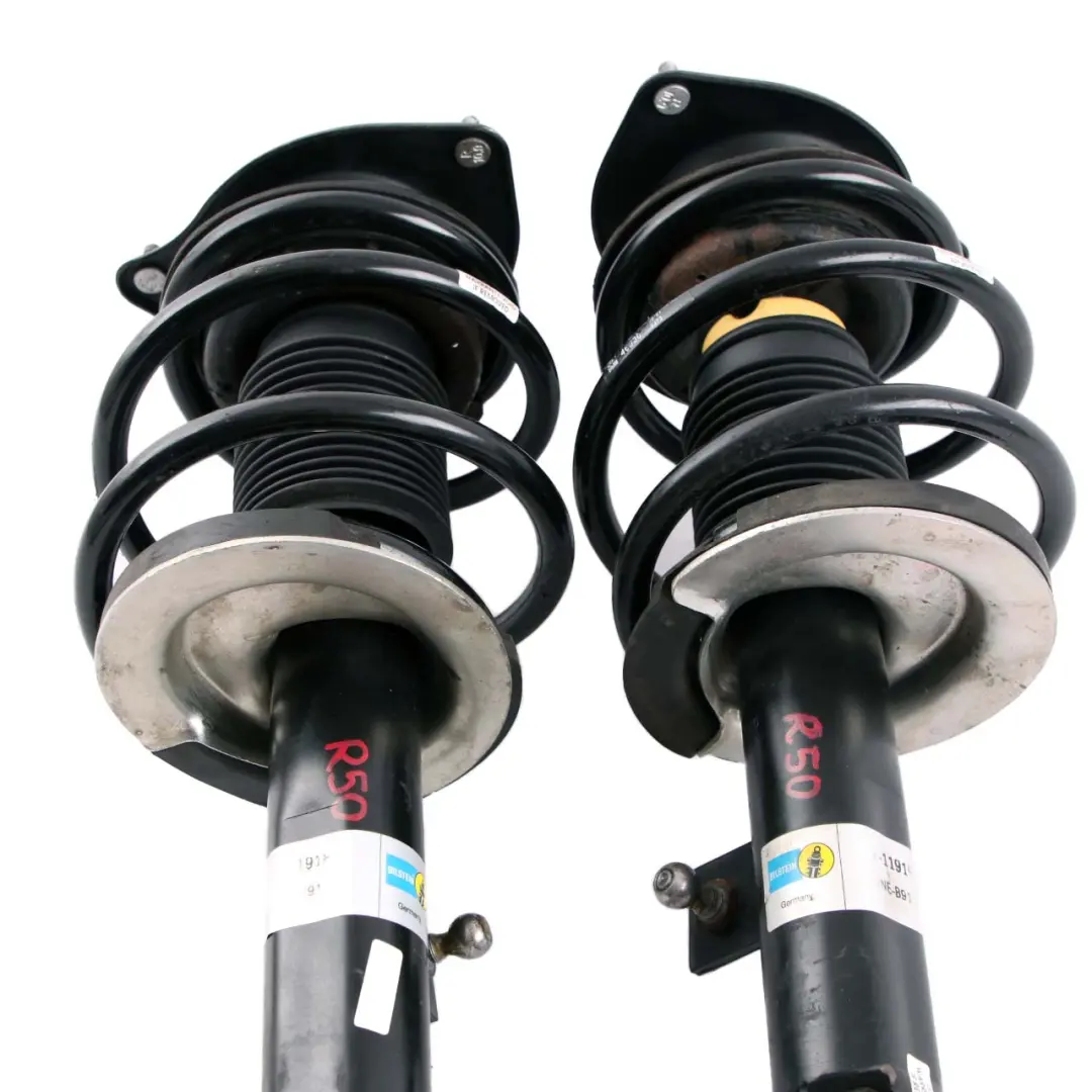 Mini R50 Bilstein Front Left Right N/O/S Spring Suspension Shock Absorber Set - SKU 22-119193 - Part number 22-119193