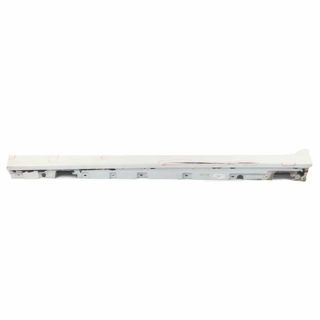 Side Skirt Door Sill Cover Panel Left N/S Alpinweiss 3 - 300 to BMW F10 F11 with Part number 2209827 BMW F10 F11 Side Skirt Door Sill Cover Panel Left N/S Alpinweiss 3 - 300 - SKU 2209827-AW - Part number 2209827