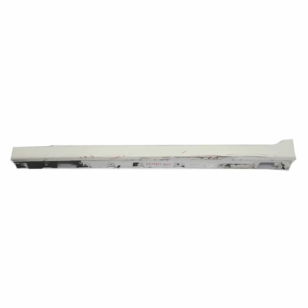 Side Skirt Door Sill Cover Panel Left N/S Alpinweiss 3 - 300 to BMW F10 F11 with Part number 2209827 BMW F10 F11 Side Skirt Door Sill Cover Panel Left N/S Alpinweiss 3 - 300 - SKU 2209827-AW1 - Part number 2209827