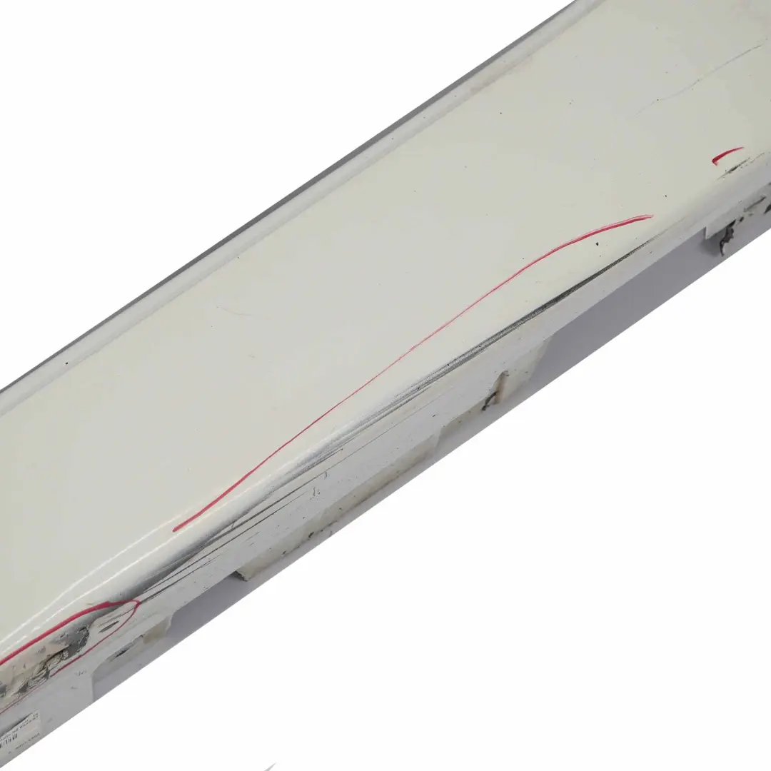 Side Skirt Door Sill Cover Panel Left N/S Alpinweiss 3 - 300 to BMW F10 F11 with Part number 2209827 BMW F10 F11 Side Skirt Door Sill Cover Panel Left N/S Alpinweiss 3 - 300 - SKU 2209827-AW1 - Part number 2209827