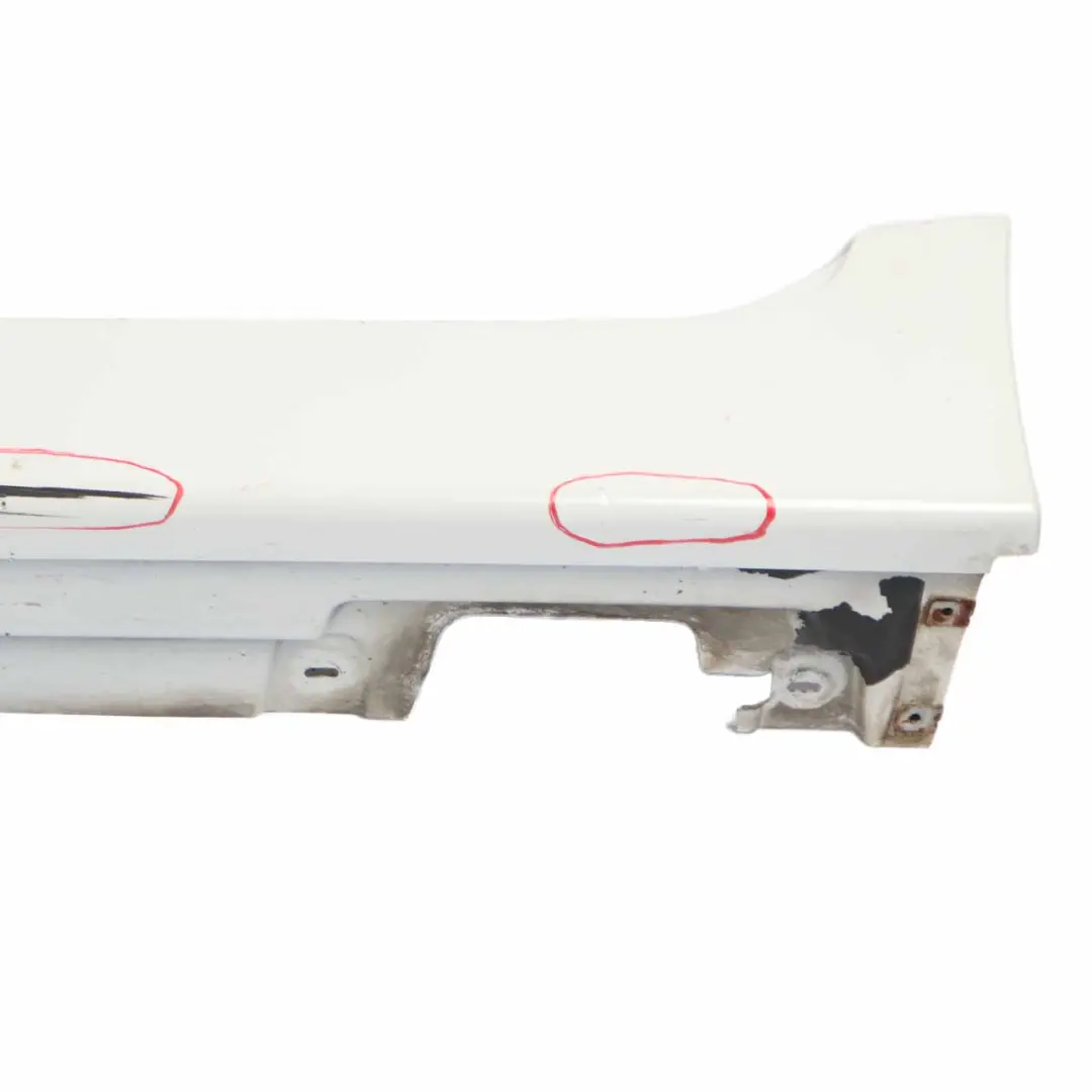 Side Skirt Door Sill Cover Panel Left N/S Alpinweiss 3 - 300 to BMW F10 F11 with Part number 2209827 BMW F10 F11 Side Skirt Door Sill Cover Panel Left N/S Alpinweiss 3 - 300 - SKU 2209827-AW - Part number 2209827