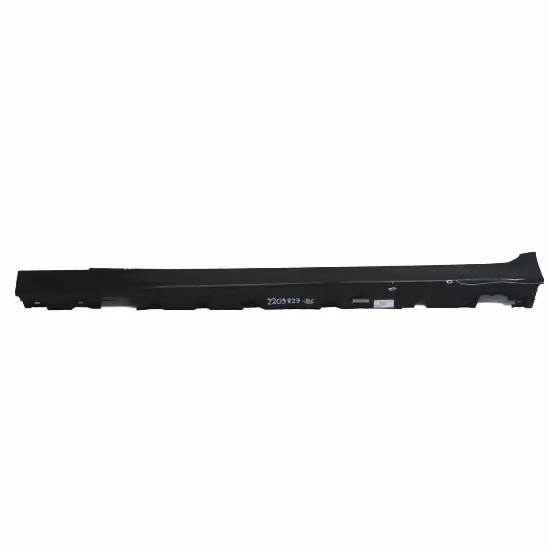 BMW F10 Bas de caisse latéral gauche Panneau de recouvrement Noir Saphir - 475 - SKU 2209827-BS1 - Numéro de pièce 2209827