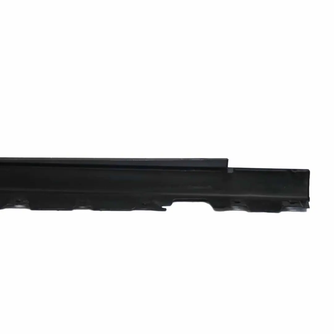 BMW F10 Side Skirt Sill Left N/S Cover Panel F11 Black Sapphire Metallic 475 - SKU 2209827-BS1 - Part number 2209827