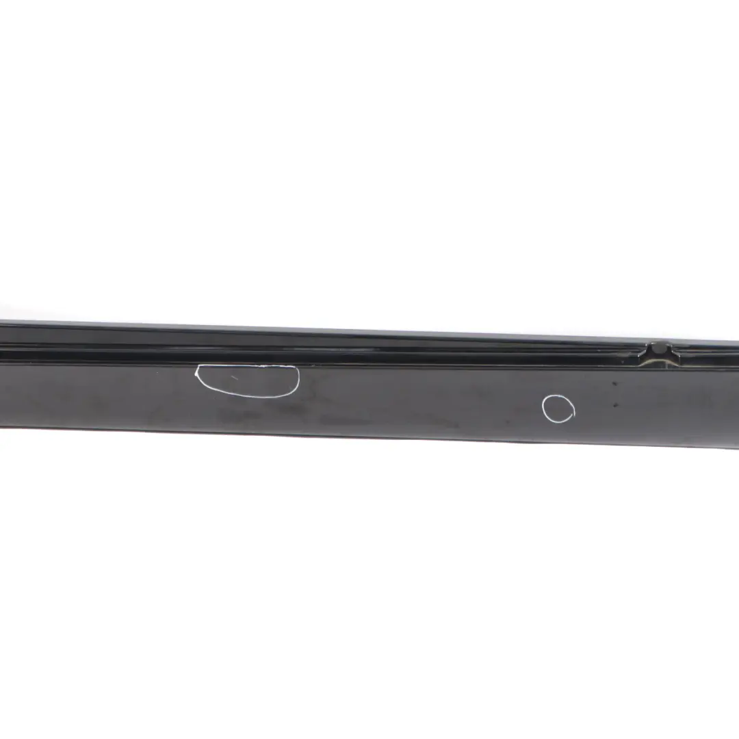 Door Sill Cover Skirt Panel Left N/S Black Sapphire Metallic 475 to BMW F10 F11 with Part number 2209827 BMW F10 F11 Door Sill Cover Skirt Panel Left N/S Black Sapphire Metallic 475 - SKU 2209827-BS - Part number 2209827