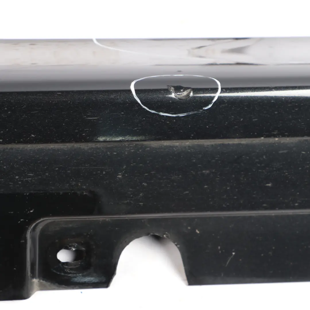 BMW F10 F11 Door Sill Cover Skirt Panel Left N/S Black Sapphire Metallic 475 - SKU 2209827-BS - Part number 2209827