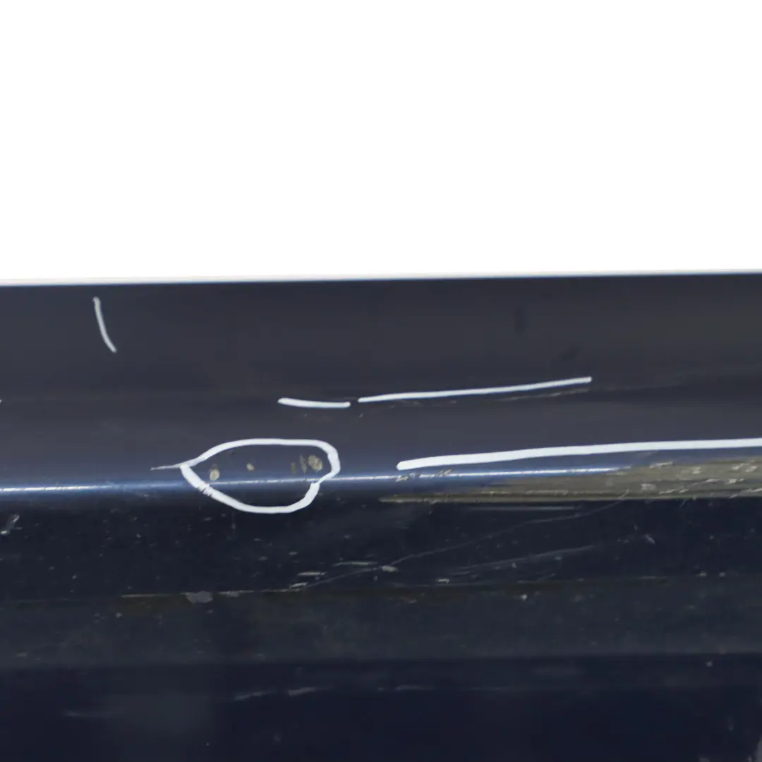 Side Skirt Door Sill Cover Panel Left N/S Tiefseeblau Blue - A76 to BMW F10 F11 with Part number 2209827 BMW F10 F11 Side Skirt Door Sill Cover Panel Left N/S Tiefseeblau Blue - A76 - SKU 2209827-DSB - Part number 2209827