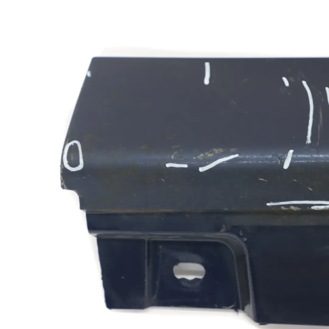 Side Skirt Door Sill Cover Panel Left N/S Tiefseeblau Blue - A76 BMW F10 F11 - SKU 2209827-DSB - Part number 2209827